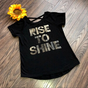 🌻5/$25🌻Girls XERSION Rise To Shine Top LARGE